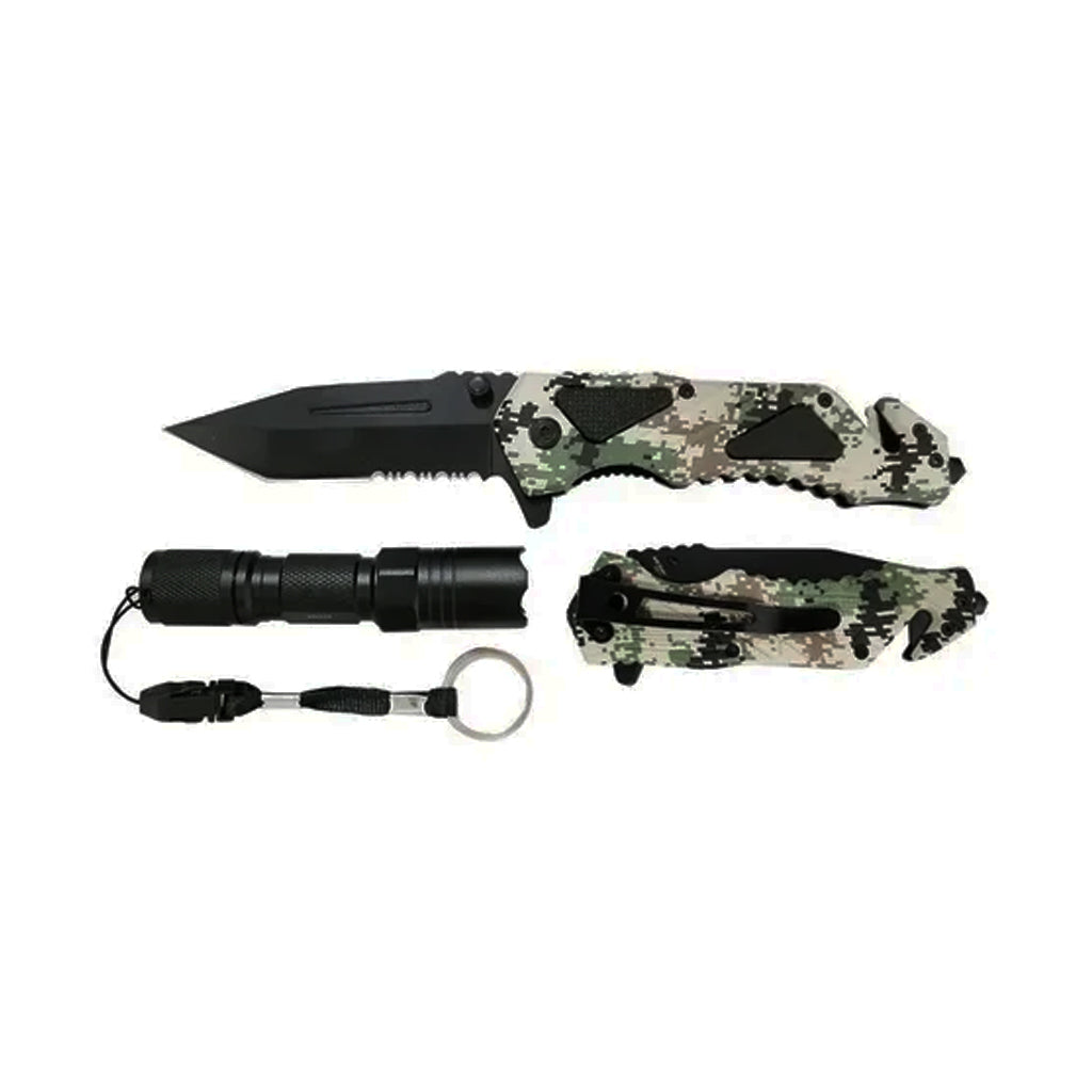 NAVAJA CAMO CON LAMPARA LED