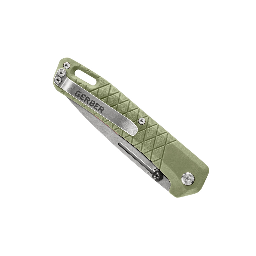 Navaja Plegable con Clip Gerber Zilch Verde