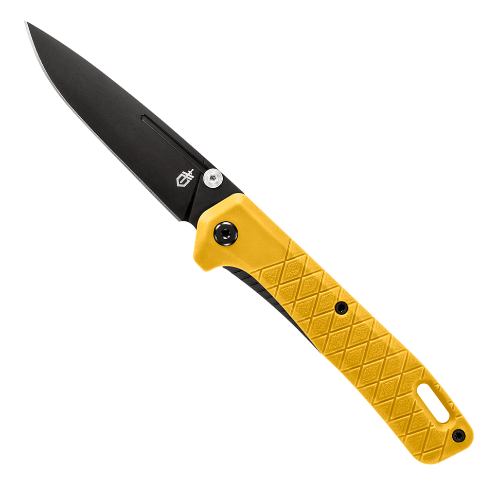 Navaja Plegable con Clip Gerber Zilch Mostaza