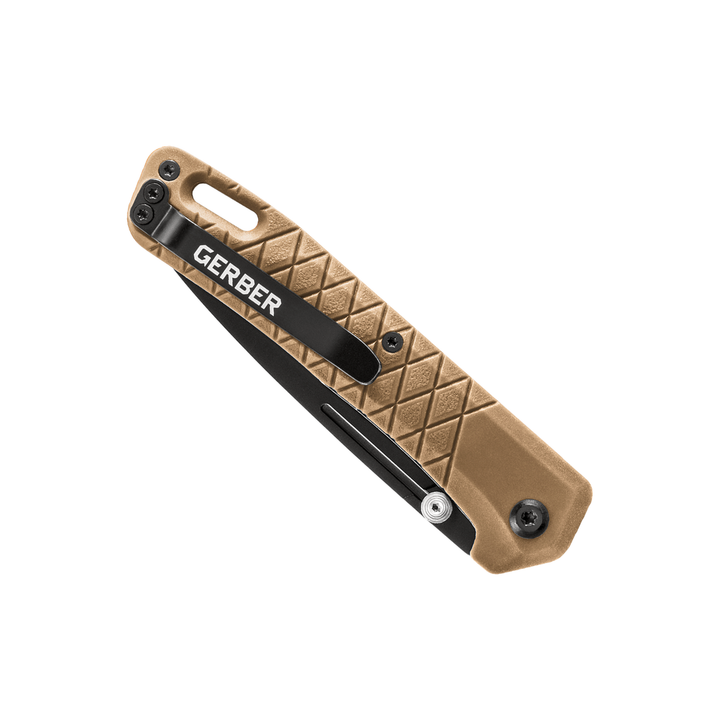 Navaja Plegable con Clip Gerber Zilch Coyote