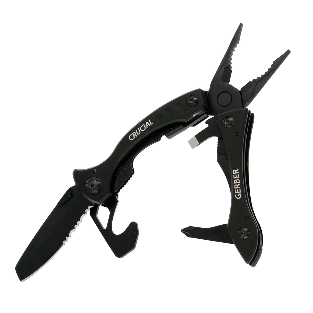Multiherramienta de Bolsillo Gerber Crucial Negro