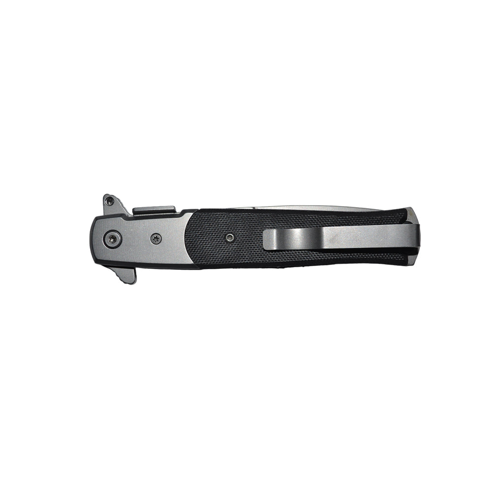 Navaja Stiletto Con Clip Razor Tactical G10